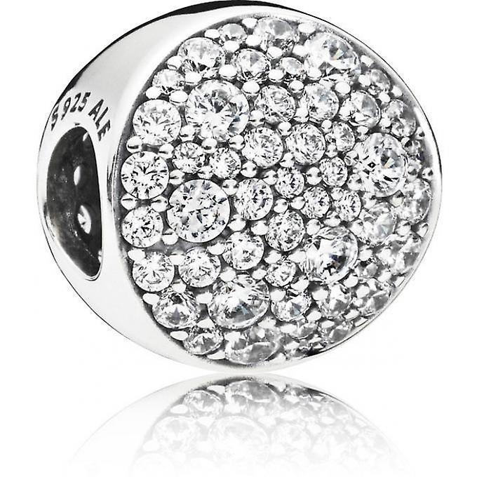Срібна намистина Pandora   Паве  797540CZ