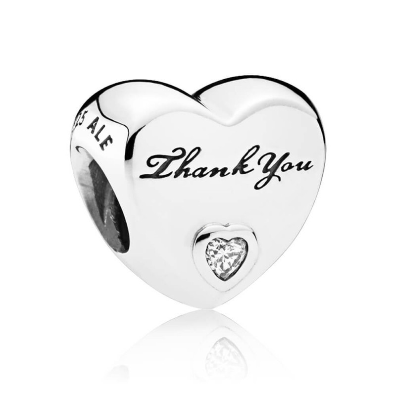Срібна намистина Pandora  792096CZ