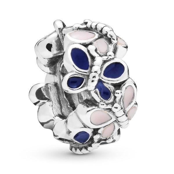 Срібна намистина Pandora   Калейдоскоп метеликів  797870ENMX