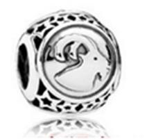 Срібна намистина Pandora   Козеріг