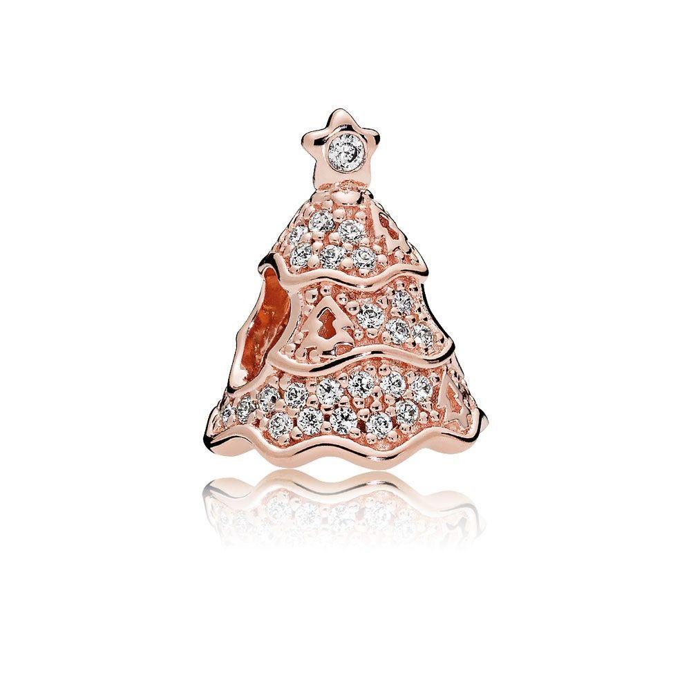 Срібна намистина PandoraPandora   Сяюча ялинка    781765CZ
