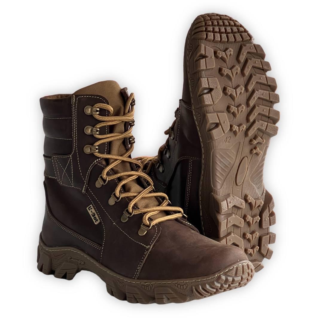 Тактичні берці Леон 2 коричневі