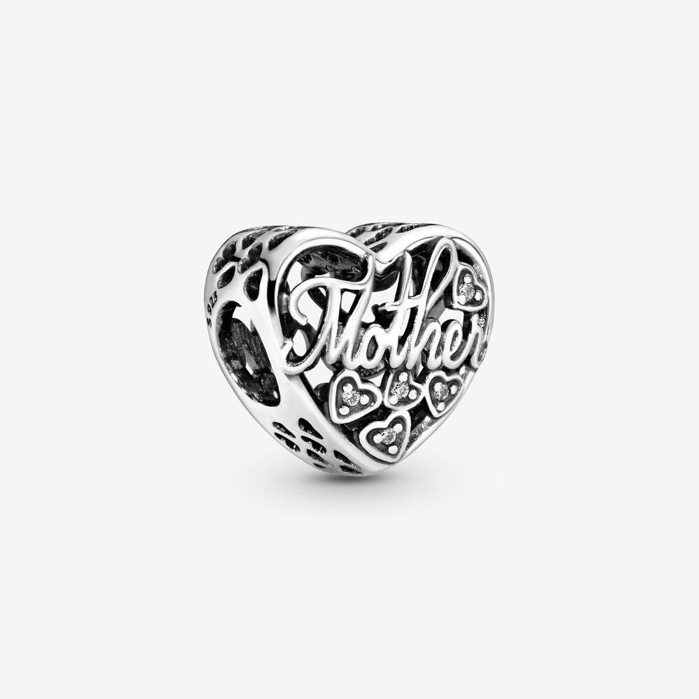 Срібна намистина Pandora     Мати і син  792109CZ