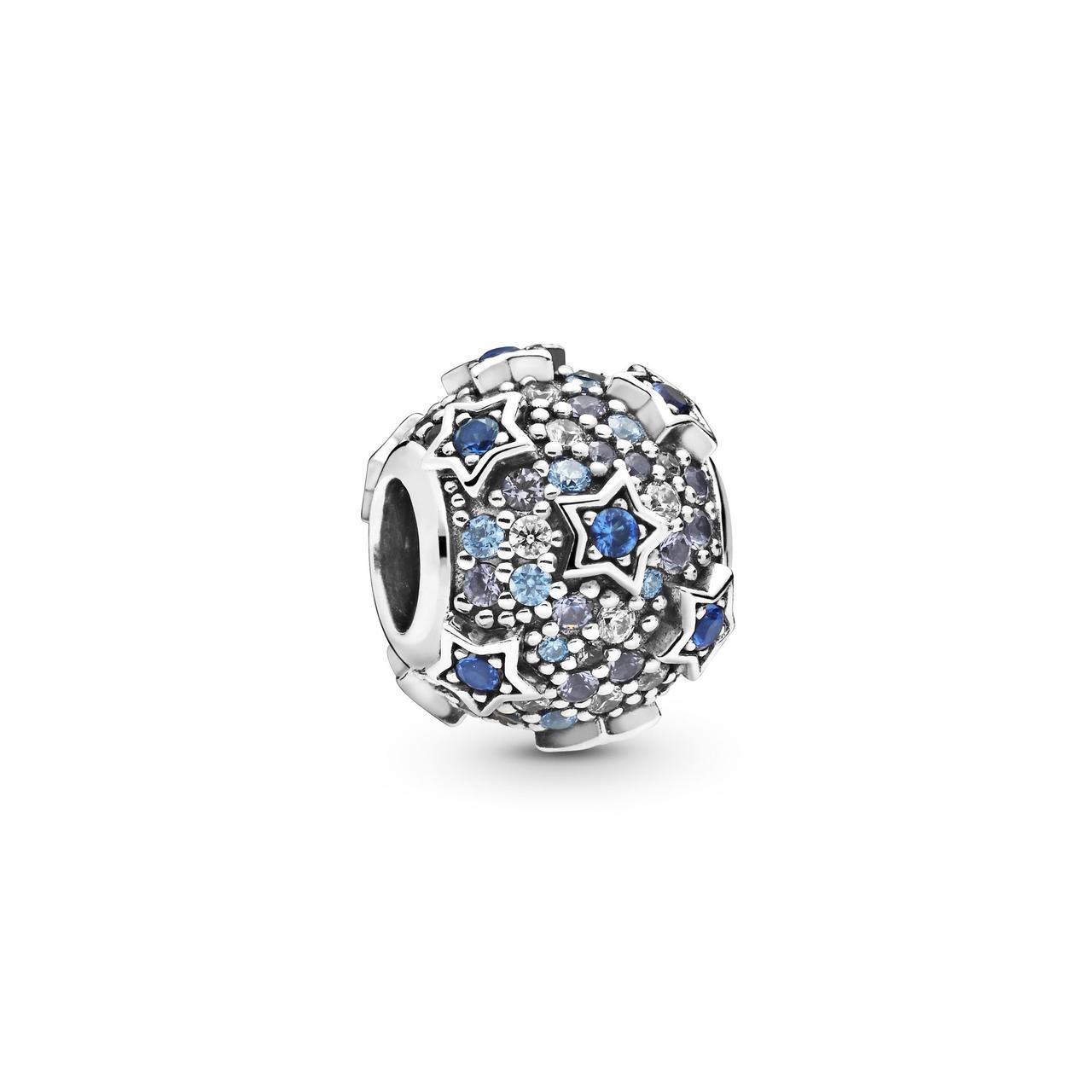 Срібна намистина Pandora   Сяючі зірки  798467C01