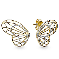 Срібні сережки   "Крила метелика" 267955