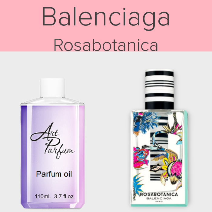 Парфумований концентрат 110мл. Аромат схожий з Balenciaga Rosabotanica, фото 1