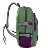 Рюкзак туристичний WoveLot 41x27x18 см 14L Green (3_05286), фото 3