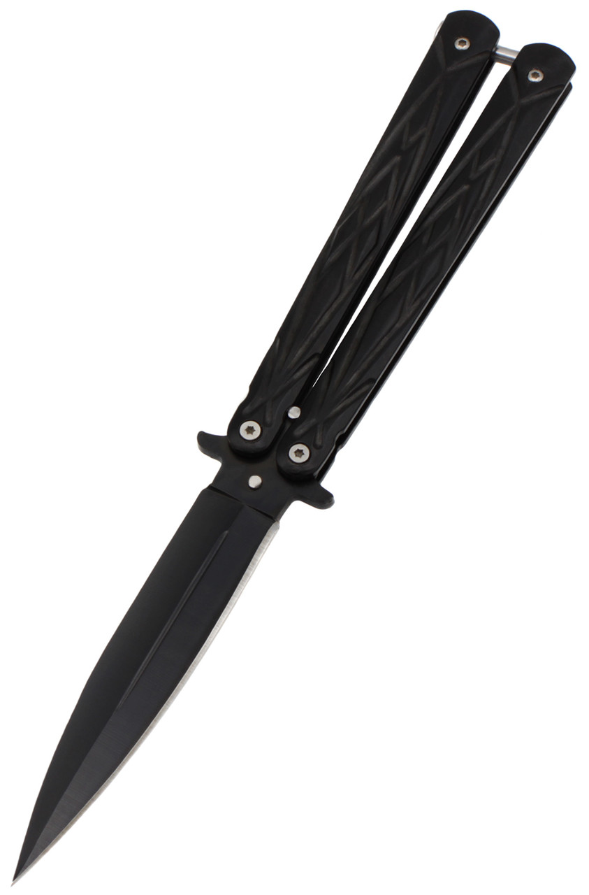 Ніж-метелик Е43 M65 23см з Чохлом Black (7_01022), фото 1