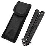 Ніж-метелик Е43 M65 23см з Чохлом Black (7_01022), фото 3