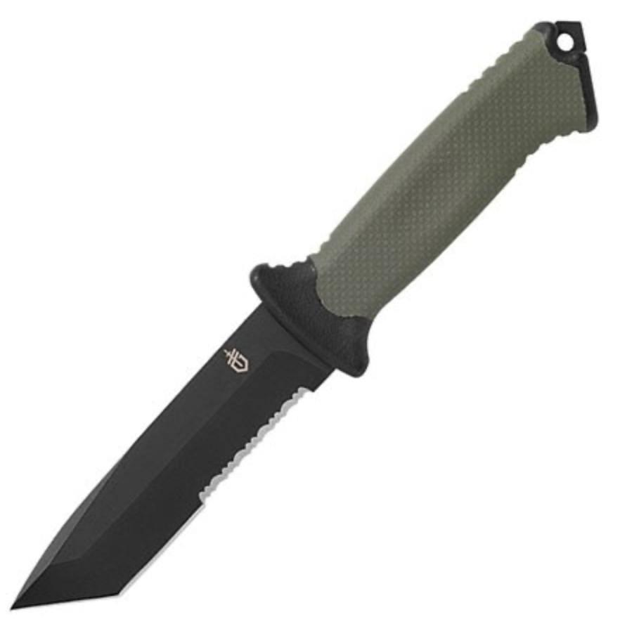 Тактичний мисливський ніж Gerber BG-4 із Чохлом 24.8см Green (7_01026)