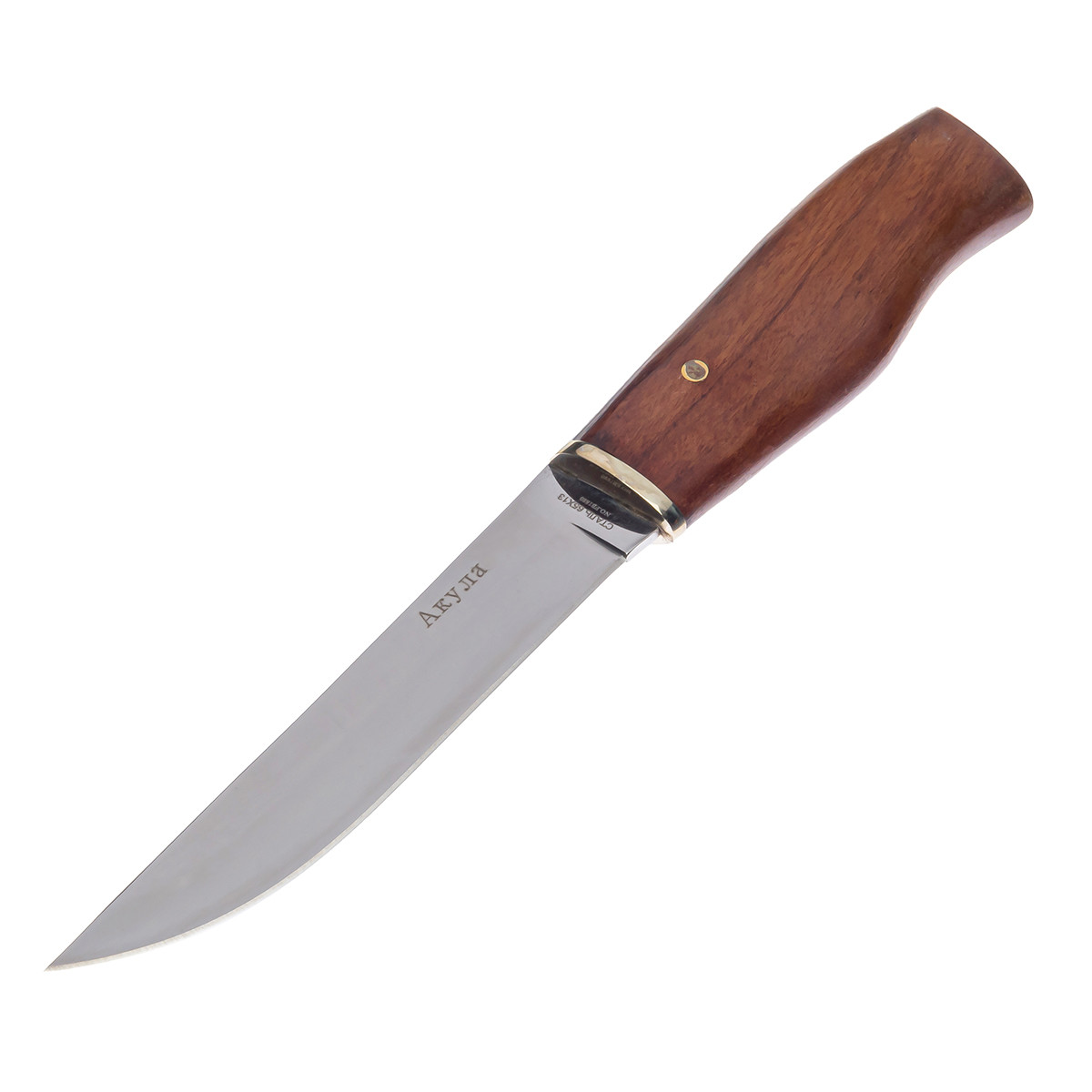 Мисливський ніж Акула 1664 із Чохлом 25см Brown (7_01031)