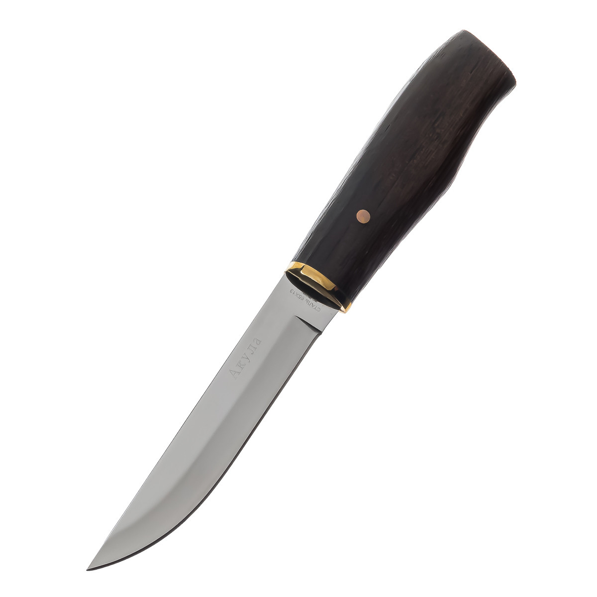 Мисливський ніж Акула 1665 із Чохлом 25см Brown (7_01035)