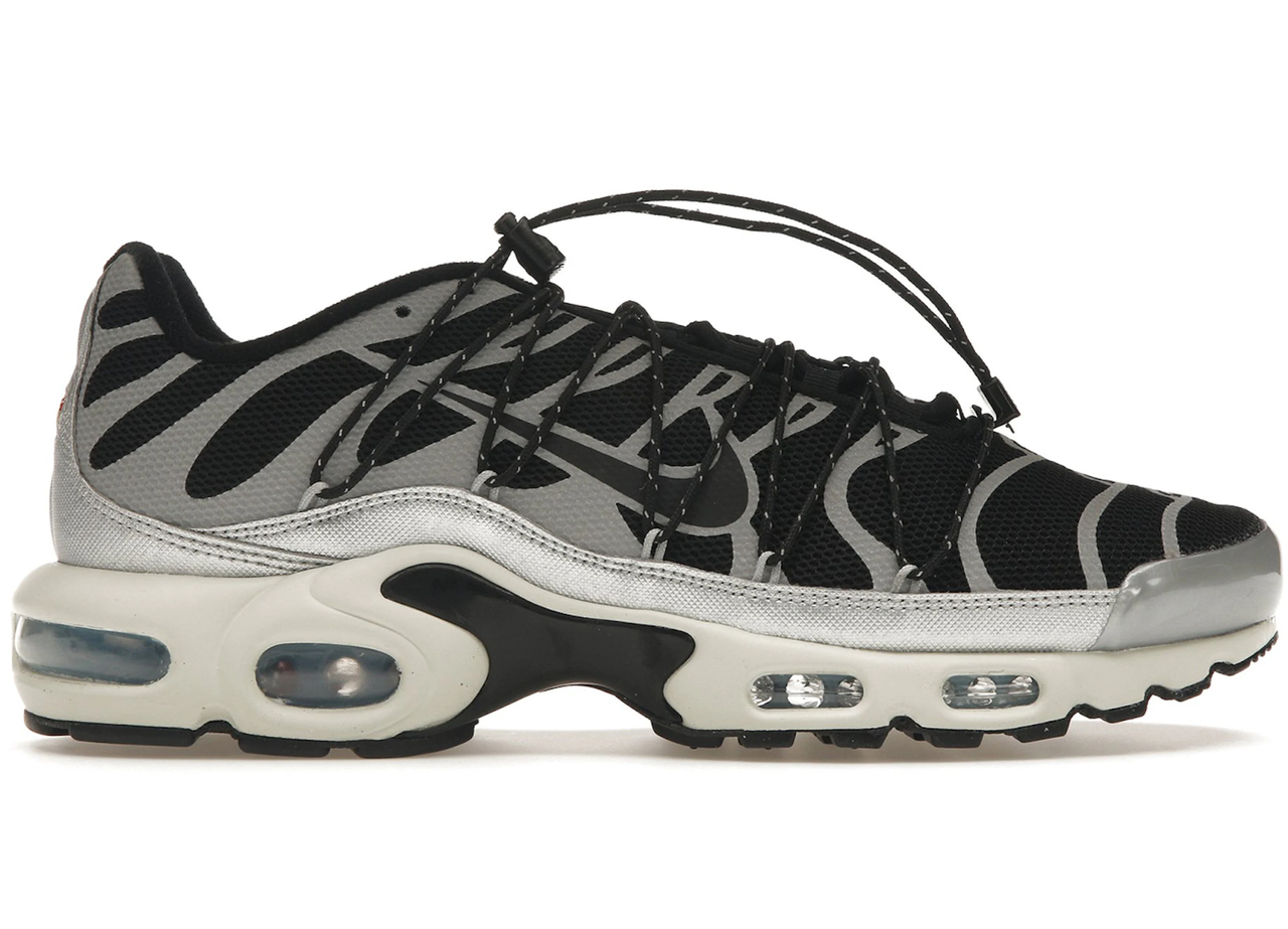 Кросівки Nike Air Max Plus Toggle Lacing Grey Herren Black Metallic Silver – FD0799-001