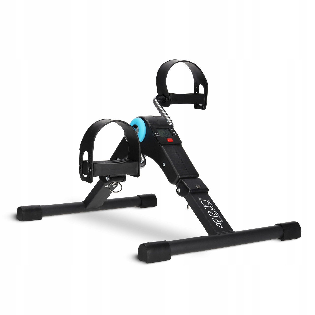 Міні велотренажер 4FIZJO Mini 2 в 1 для рук та ніг Black/Blue (P-5905973401685)