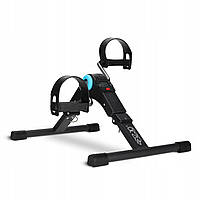 Міні велотренажер 4FIZJO Mini 2 в 1 для рук та ніг Black/Blue (P-5905973401685)