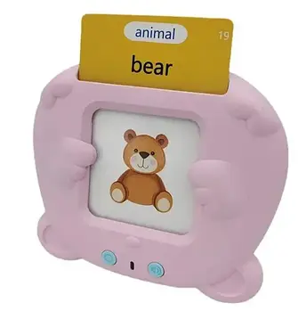 Вивчення англійської мови за картками тренажер планшет для дітей Монтессорі навчальні інтерактивні HMD Лучшая цена