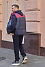 Чоловічий костюм трійка трьохнитка на флісі, фото 7