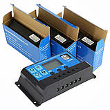 Контролер заряду PWM 60a 12v/24v для сонячних панелей, фото 5
