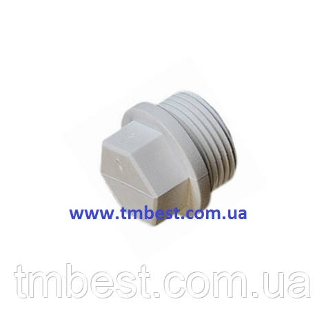 Заглушка ППР нарізна 1/2" РН