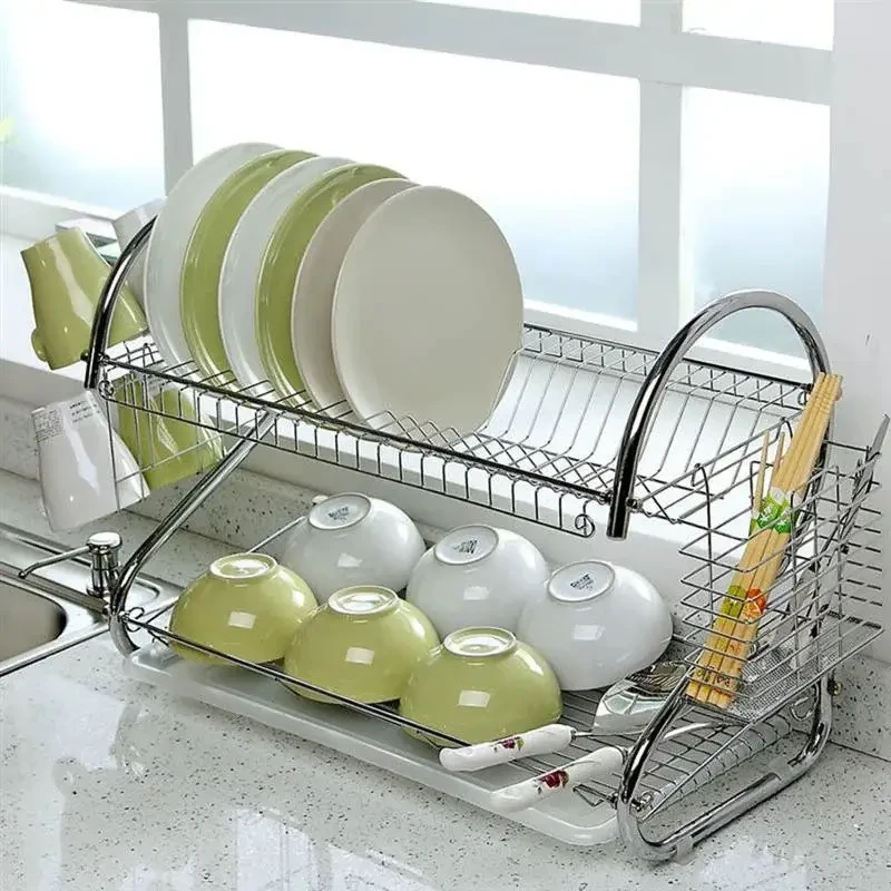 Стійка для зберігання посуду Kitchen Storage Rack Лучшая цена