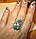 Срібний перстень з натуральним апатитом "Неон",розмір 18,8 від студії LadyStyle.Biz, фото 8
