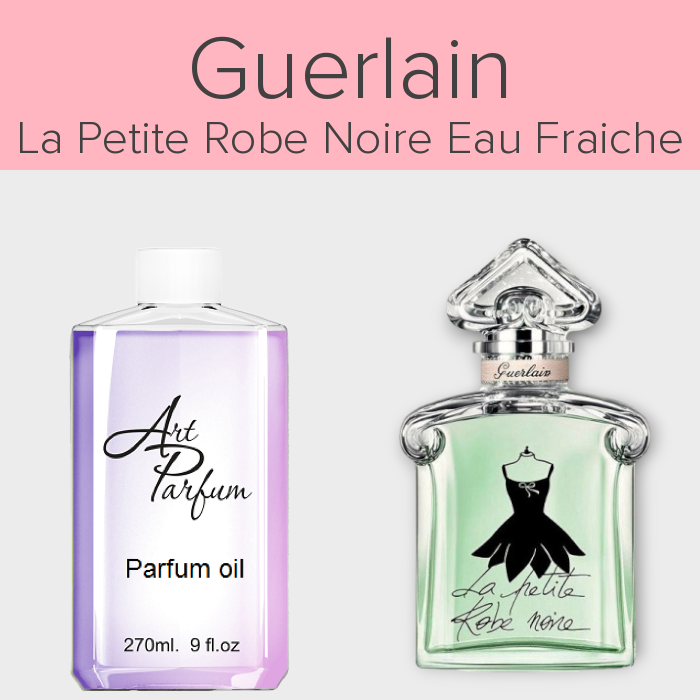Парфумований концентрат 270мл. Аромат схожий з Guerlain La Petite Robe Noire Eau Fraiche
