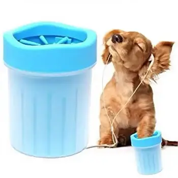 Лапомийка для собак і кішок Soft Gentle маленька склянка для миття лап тварин Лучшая цена