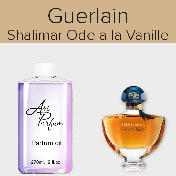 Парфумований концентрат 270мл. Аромат схожий з Guerlain Shalimar Ode a la Vanille