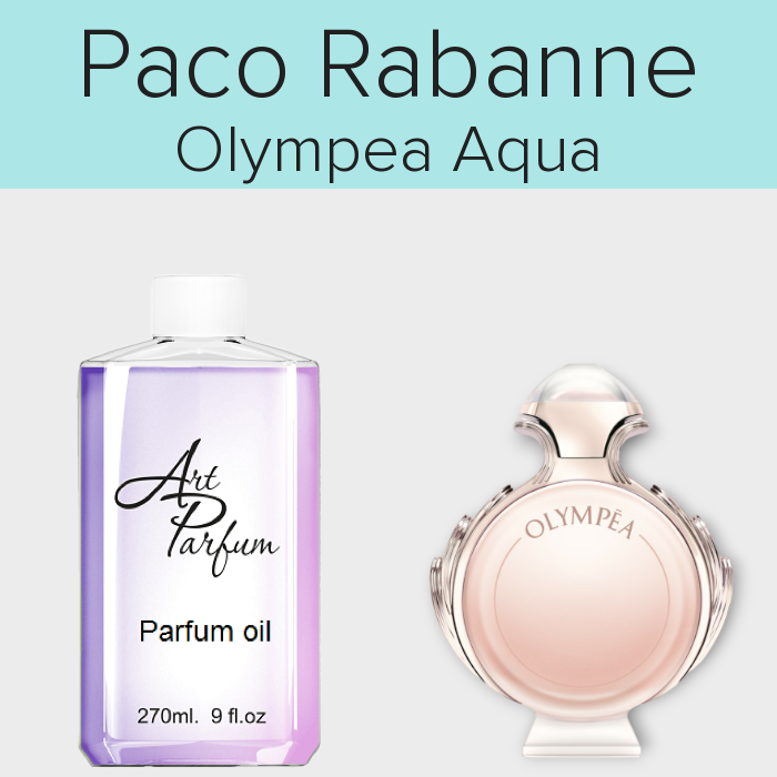 Парфумований концентрат 270мл. Аромат схожий з Paco Rabanne Olympea Aqua