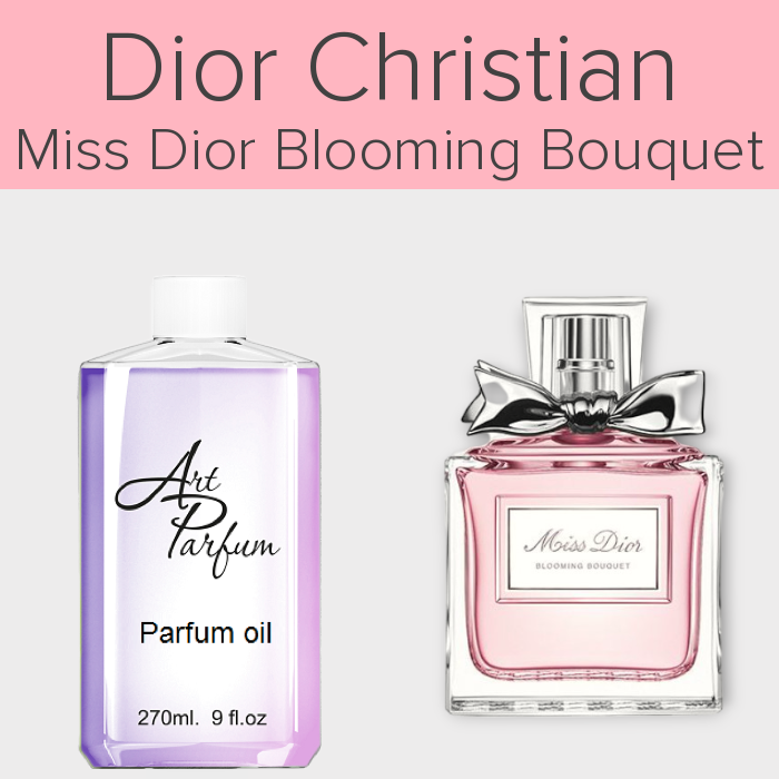 Парфумований концентрат 270мл. Аромат схожий з Dior Christian Miss Dior Blooming Bouquet