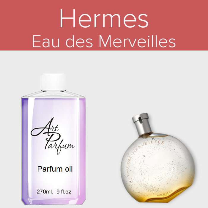 Парфумований концентрат 270мл. Аромат схожий з Hermes Eau des Merveilles