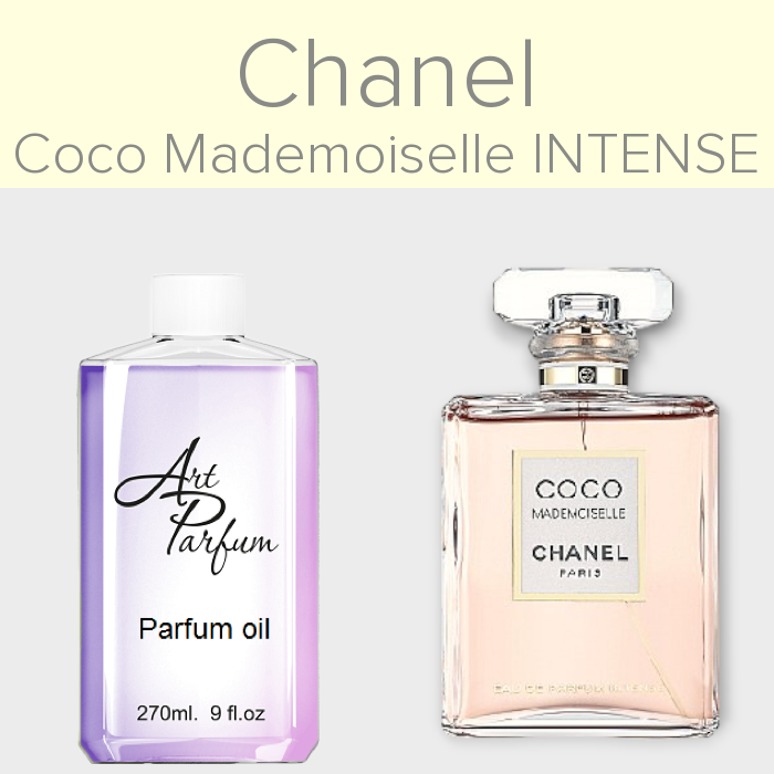 Парфумований концентрат 270мл. Аромат схожий з Chanel Coco Mademoiselle INTENSE
