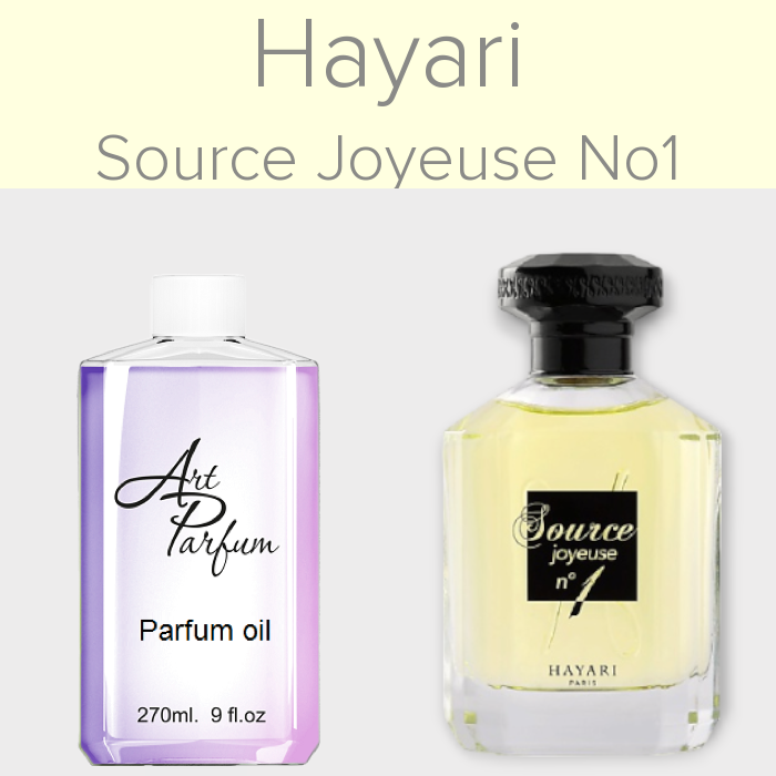 Парфумований концентрат 270мл. Аромат схожий з Hayari Source Joyeuse No1