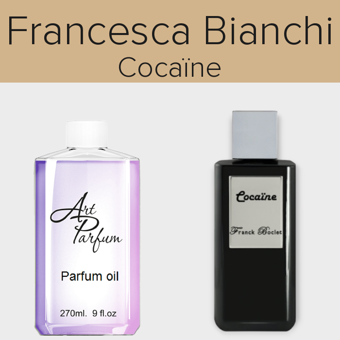 Парфумований концентрат 270мл. Аромат схожий з Francesca Bianchi Cocaïne