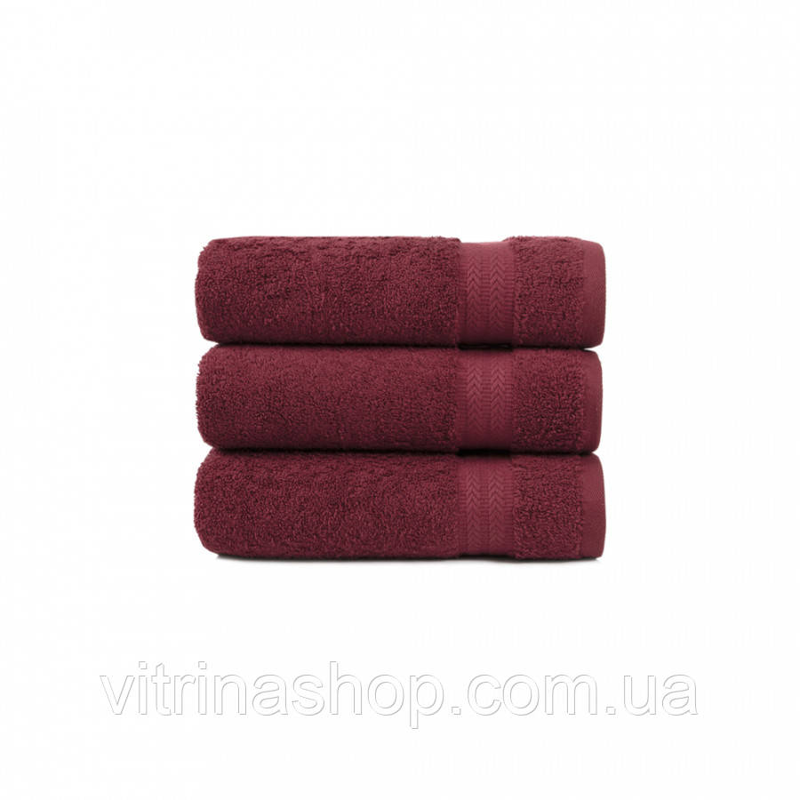 Рушник Karaca Home — Charm Exclusive bordo бордовий 85*150