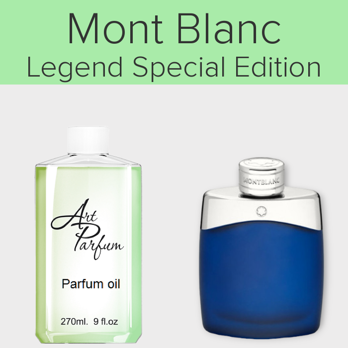Парфумований концентрат 270мл. Аромат схожий з Mont Blanc Legend Special Edition