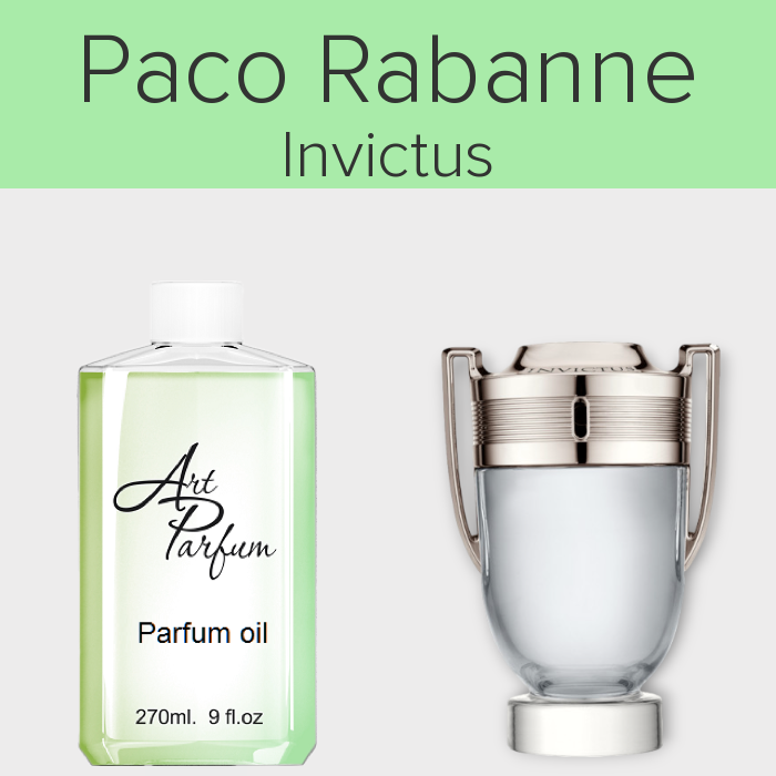 Парфумований концентрат 270мл. Аромат схожий з Paco Rabanne Invictus