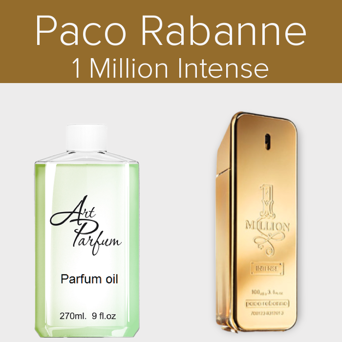 Парфумований концентрат 270мл. Аромат схожий з Paco Rabanne 1 Million Intense
