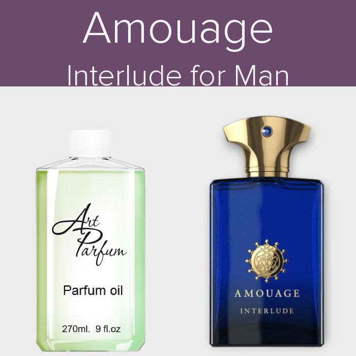 Парфумований концентрат 270мл. Аромат схожий з Amouage Interlude for Man