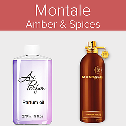 Парфумований концентрат 270мл. Аромат схожий з Montale Amber & Spices