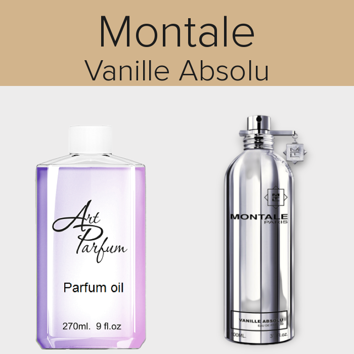 Парфумований концентрат 270мл. Аромат схожий з Montale Vanille Absolu