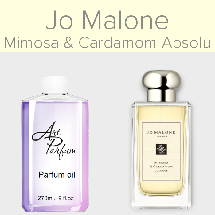 Парфумований концентрат 270мл. Аромат схожий з Jo Malone Mimosa & Cardamom Absolu