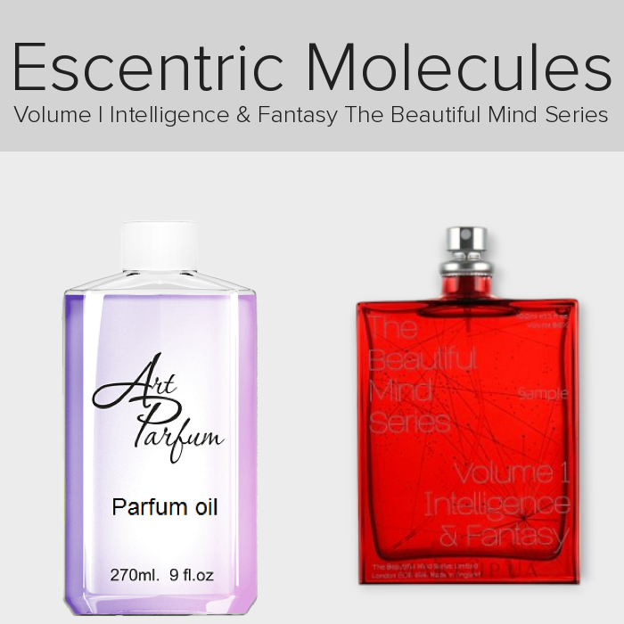 Парфумований концентрат 270мл. Аромат схожий з Escentric Molecules Volume I Intelligence & Fantasy The Beautiful Mind Series