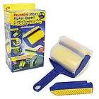 Багаторазовий липкий валик, щітка для прибирання сміття і шерсті Sticky Buddy, для чищення одягу килимів меблів Лучшая цена, фото 8