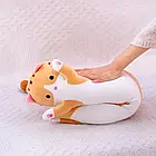 М'яка іграшка Кіт Довгий 70 см Подушка Обіймашка Коричнева Лучшая цена, фото 7