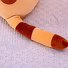 М'яка іграшка Кіт Довгий 70 см Подушка Обіймашка Коричнева Лучшая цена, фото 9