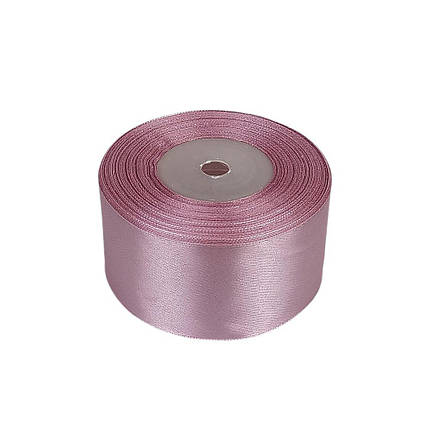 Атласна стрічка 5 см x 33м Рожевий Unison LA5033-197 KNZ, фото 1