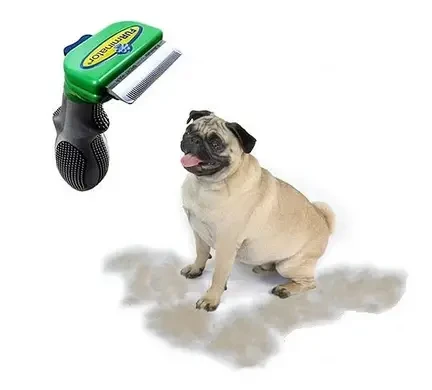 Фурмінатор із кнопкою для маленьких короткошерстих собак FURminator short Hair Small Dog 4.5 см Лучшая цена