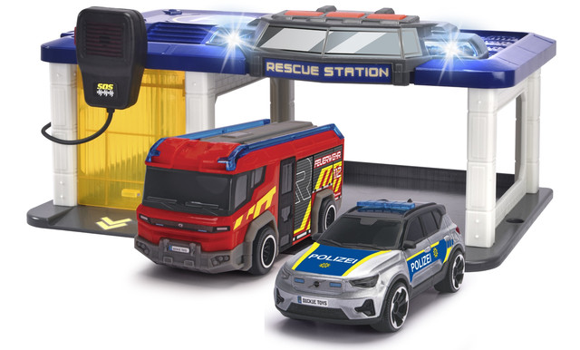 Ігровий набір Dickie Toys Рятувальний центр зі звуковими та світловими ефектами (3716026)