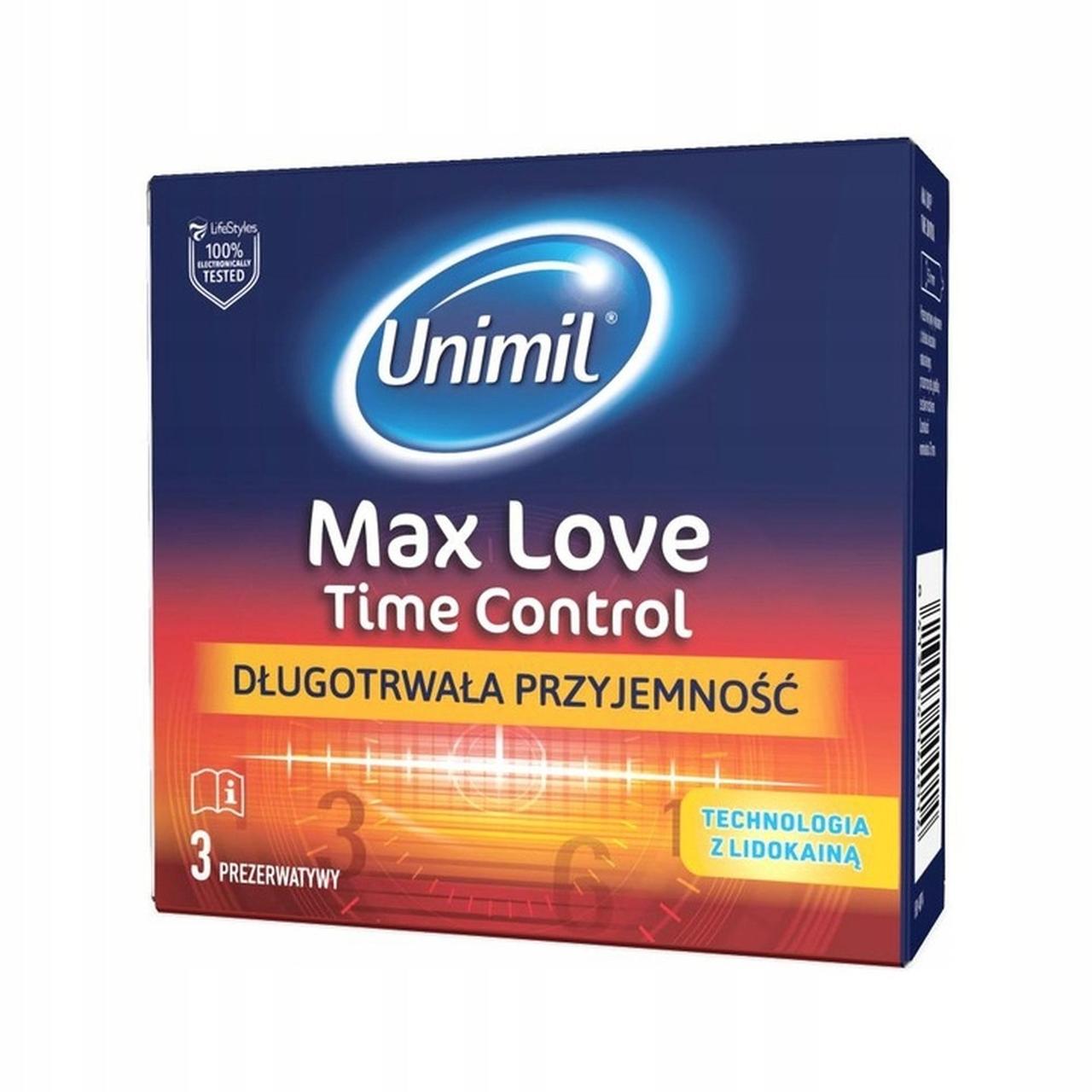 Презервативи UNIMIL BOX 3 MAX LOVE Кітті